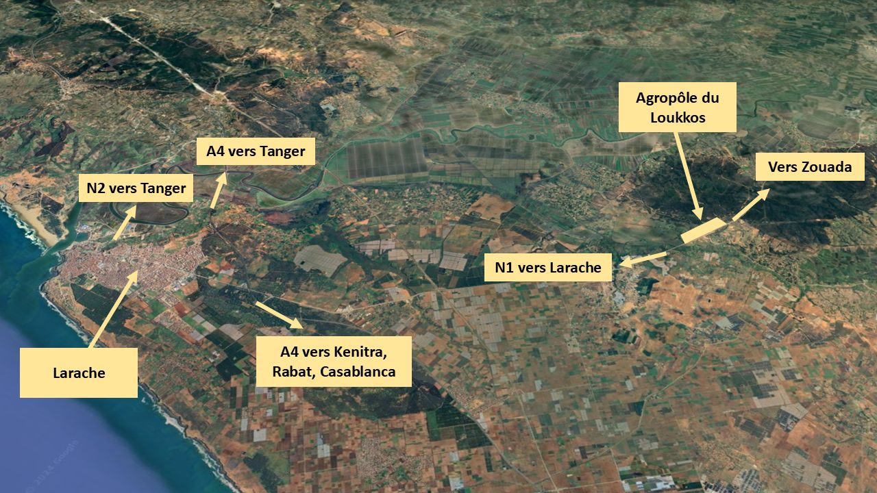 Agropôle du Loukkos : Une Infrastructure Clé pour l'Agroalimentaire au Nord du Maroc