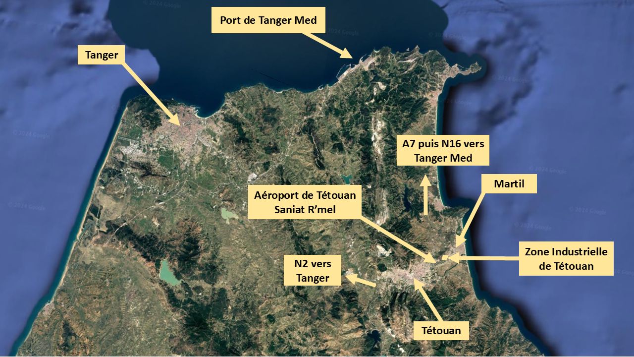 Zone Industrielle de Tétouan : Un Centre Multisectoriel en Expansion