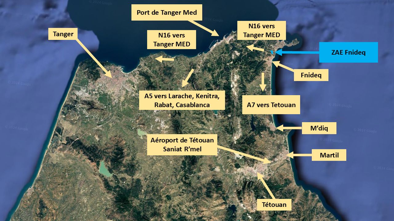 Zone d'activités économiques Fnideq : Une Plateforme Économique et Commerciale en Plein Essor