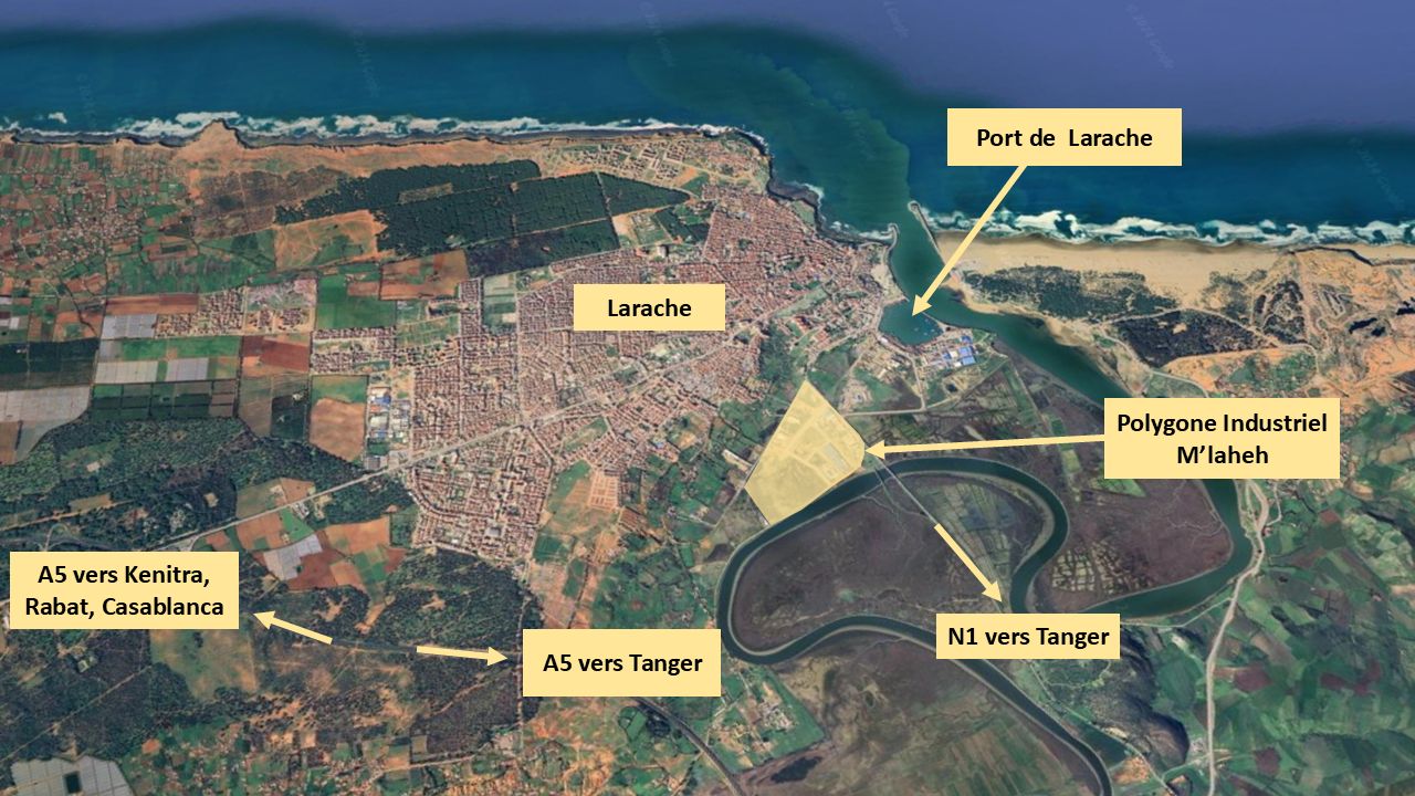 Polygone Industriel M'laheh : Une Opportunité Multisectorielle à Larache